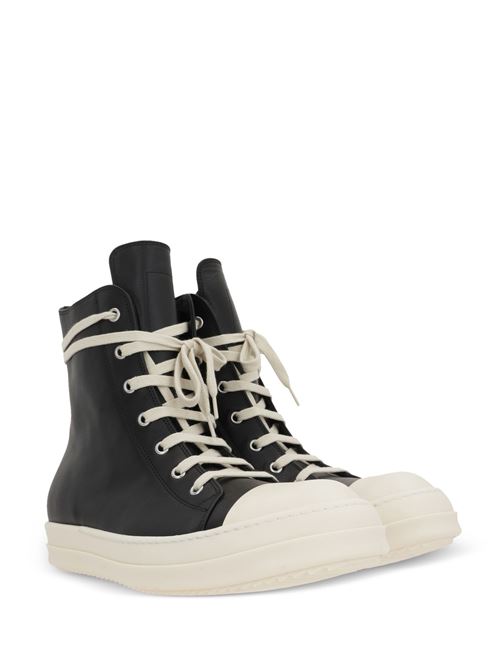 High leather sneaker RICK OWENS | RP01E7890LCO911